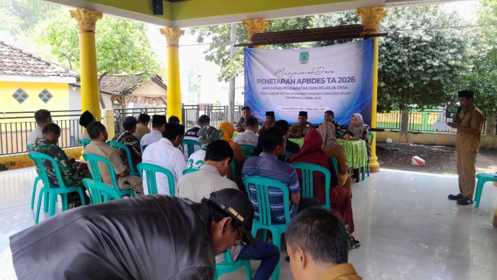 foto penetapan apbdes 2026 (a)